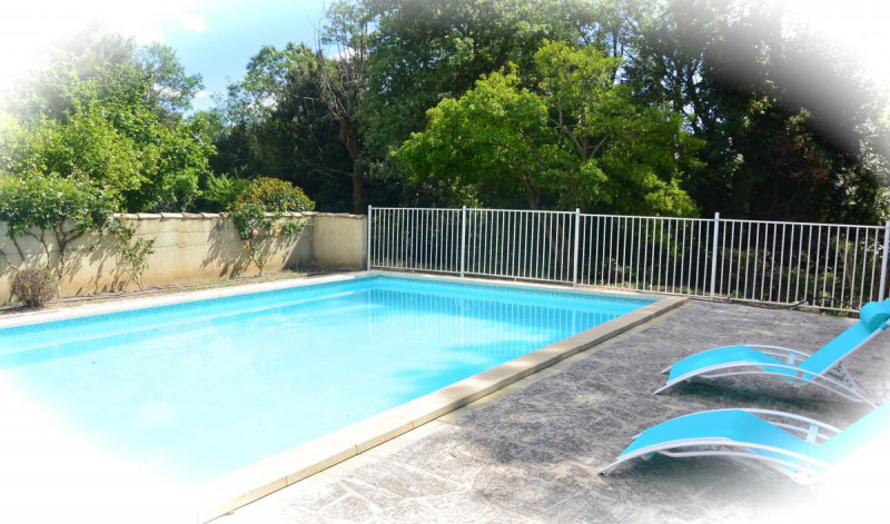 La piscine et son jardin